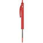Bic Retractable Ballpoint Pen M10 Clic Medium 10 Red