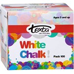 Texta Chalk 105X84X89mm White Box 100