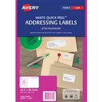 Avery Quick Peel Address Labels L7160 21Up Pack 20