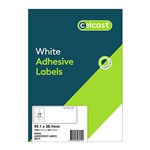 Celcast Labels Laser DL14 991X381mm 14Up White Box 100