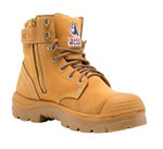 Steel Blue 332152 Argyle ZipUp Safety Boots With TPU Sole And Bump Cap Wheat 