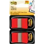 Postit Flags 680 Twin Colours 25x44mm 2 RED