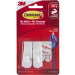 Command Hooks Adhesive 17002 Small White Pack 2