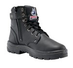 Steel Blue 312152 Argyle ZipUp Safety Boots With TPU Sole Black 