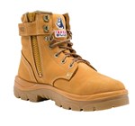 Steel Blue 312152 Argyle ZipUp Safety Boots With TPU Sole Wheat 