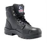 Steel Blue 342102 Argyle LaceUp Safety Boots With Nitrile Rubber Sole Black 
