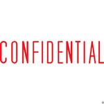 Shiny Stamp Confidential Red
