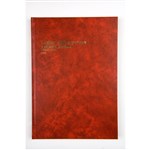 Collins Account Book 3880 Series A4 84 Leaf Red 3 Money Column