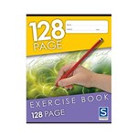Olympic Exercise Book Feint Ruled Stapled 8mm 9X7 225X175mm 128 Pages