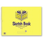 Spirax P533 Pp Sketch Book Side Open A3 40 Pages Black