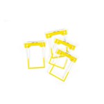 Avery Tubeclip Fastener 3 Piece Set Yellow Box 500
