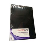 Razorline Binding Covers Leathergrain A3 Black Pack 100