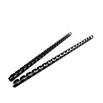 Binding Comb Rexel Plastic 95mm 21 Ring Coil Pack 100 Black