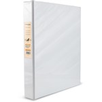Binder Insert Clearview Ring A4 4D 25mm WHITE