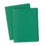 Avery Folders Manilla Foolscap Coloured Box100 Dark Green