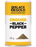 Black  Gold Ground Black Pepper 50GM