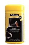 Fellowes Screen Cleaner Wipes 100 Cap Tub