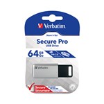 Verbatim Store N Go Encrypted 256 Bit USB 30 64 GB