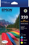 Epson 220 C13T293692 Oem Ink Cartridge BCMY Value Pack