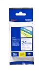 Brother TZE253 Labelling Tape 24mmx8M Blue On White
