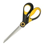 Marbig Pro Series Titanium Scissors 227mm Yellow And Black