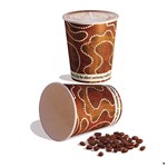 Food Service Indigenous Single Wall Hot Cup 285Ml 8Oz 1000