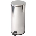 Compass Bin Round Stainless Steel Pedal 30L