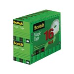 Scotch Magic Tape 810 19mm X 25M Refill Pack 4