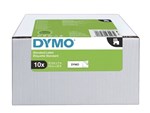 Dymo Labelling Tape D1 12mm X 7M 45013 Black On White BX10