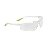 Wirra Sparc Safety Glasses AF Clear Lens with ClearGreen Frame