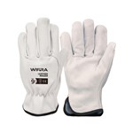 Wirra Leather Cow Hide Riggers Gloves A Grade White 
