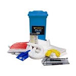 Duwell Hazchem Spill Kit 120L with Blue Wheelie Bin