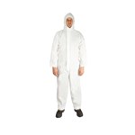 WIRRA SMS Disposable Coveralls 56 White 