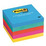 PostIt Notes 654Uc 76X76mm Jaipur Five Assorted Colours Pack 500