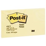 PostIt Notes 655Ct 76X127mm Yellow