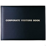 Debden Corporate Visitors Book 300X200mm 192 Pg Black