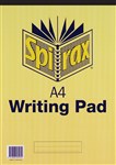 Spirax Pad Writing Ruled Bank A4 100 Pages