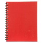 Spirax 511 Hard Cover Notebook A5 200 Pages Red