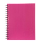 Spirax 511 Hard Cover Notebook A5 200 Pages Pink