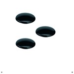 Quartet Magnet Buttons 30mm Pack 10 Black