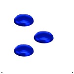Quartet Magnet Buttons 30mm Pack 10 Blue
