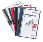 Durable Duraclip Document File 30 Sheet A4 Black
