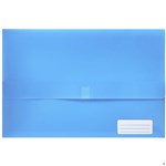 Marbig Polypick Foolscap Document Wallet Blue