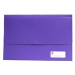 Marbig Polypick Foolscap Document Wallet Purple