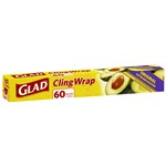 Glad Cling Wrap 33cmx60M Clear