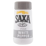 Saxa Fine White Pepper 50Gm White