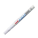 Uniball Px21 Paint Marker Fine Bullet Point 12 mm Pack 12 White