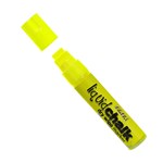 Texta Liquid Chalk Marker Dry Jumbo Chisel Point 15mm Yellow