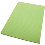 Quill Pad Ruled Bond Pad A4 70Gsm 70 Leaf Pack 10 Green