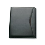 The Metropolitan Immitation Leather A4 Zippered Compendiumundecorated